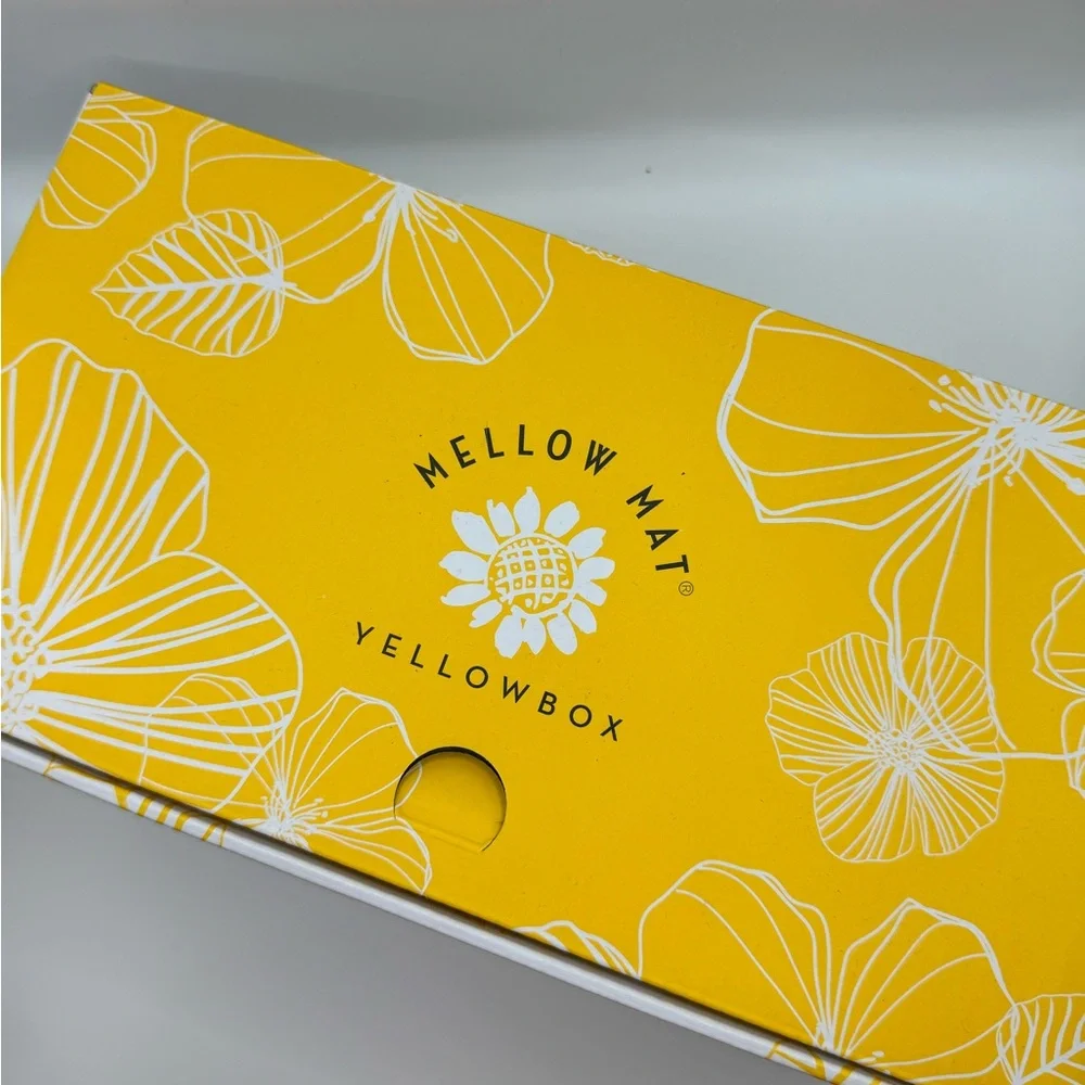 Yellow Box Mellow Mat with Sunflower Design - Picture 2 of 10